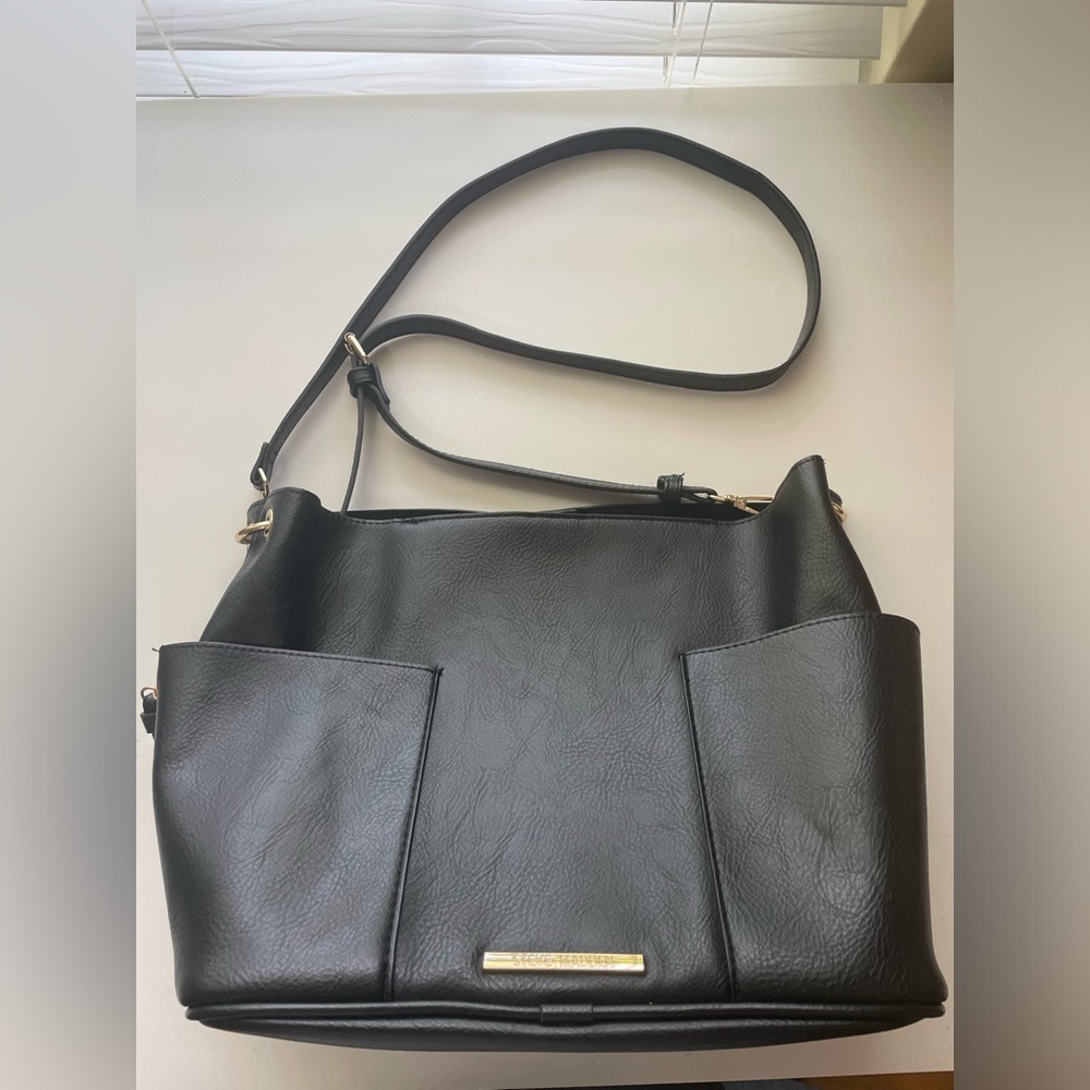 Steve Madden Black Shoulder Bag Tote